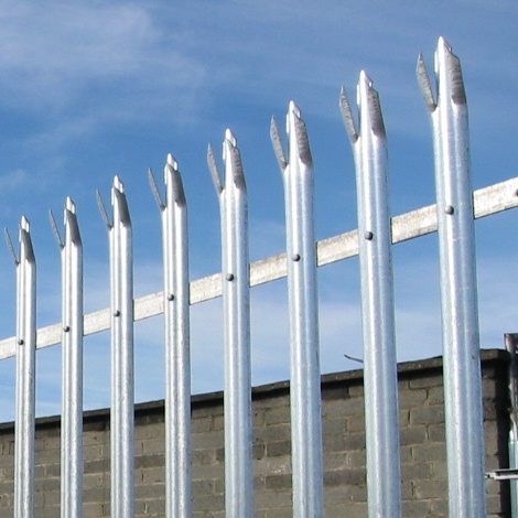 Galvanized Palisade