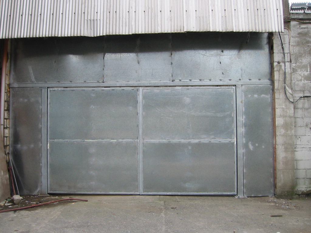 Sheet Metal Industrial Door