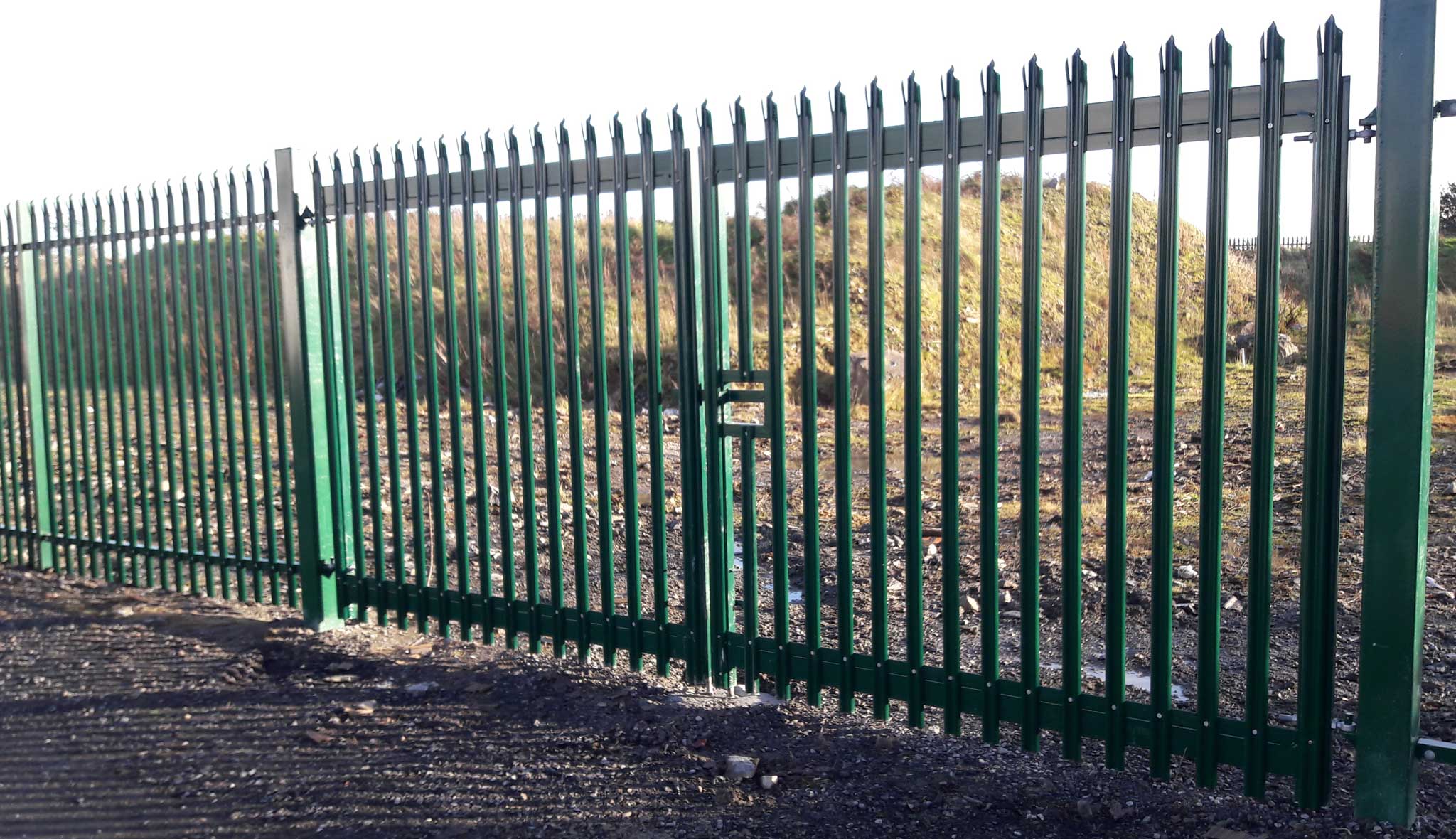 Palisade Security Gate