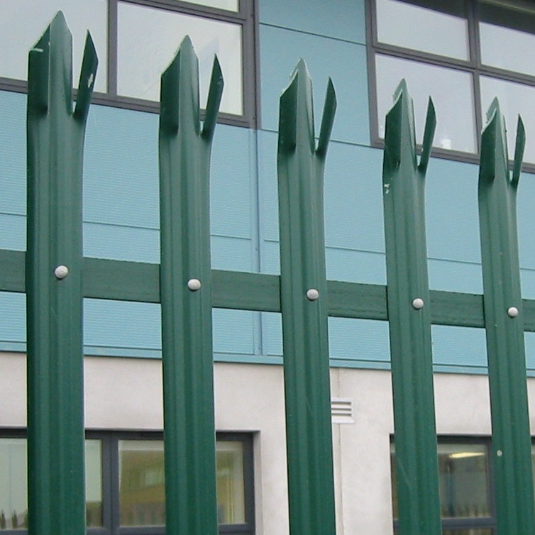 Galvanized Palisade